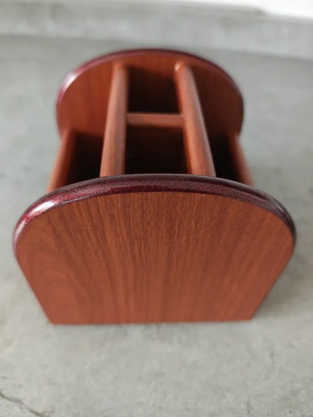 Organizador de escritorio de madera – elegante 