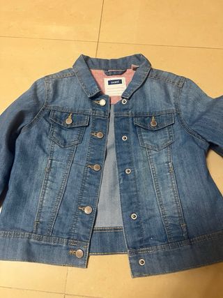 Chaqueta tejana niña