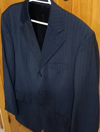 Traje de chaqueta azul Cortefiel
