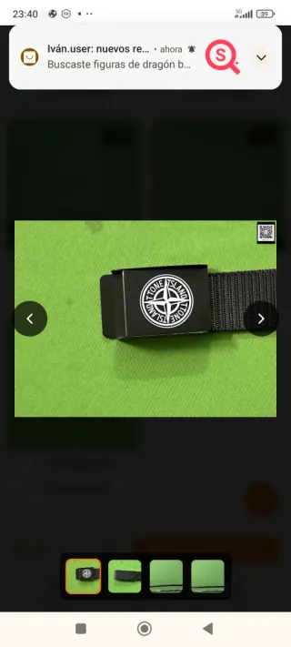Cinture Stone Island, stusst