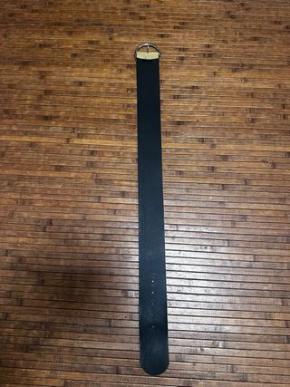 Cinturón Massimo Dutti Beige Ancho