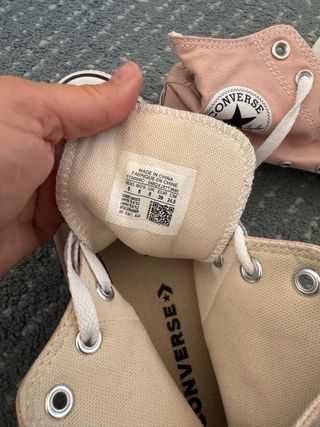 Converse rosas talla 39
