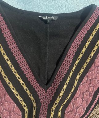 Vestido estampado talla L