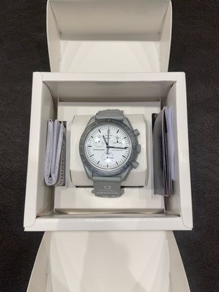 Reloj Omega x Swatch Speedmaster Gris