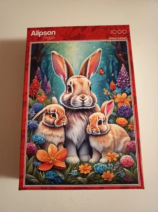 Puzzle Alipson 1000 piezas Spring Bunnies