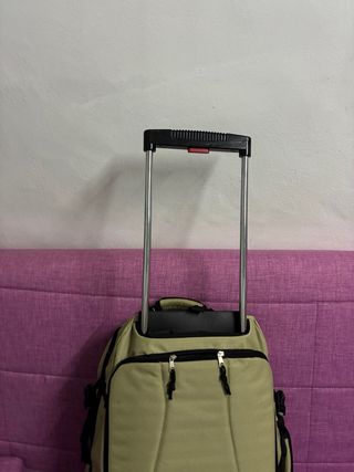 Mochila/Maleta Verde y Negra