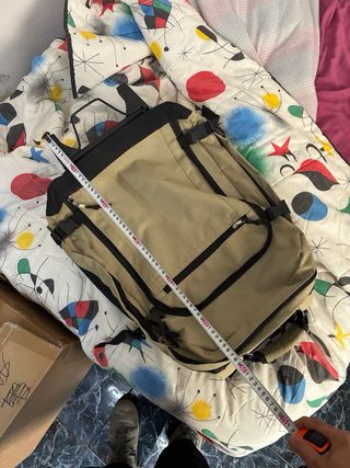 Mochila/Maleta Verde y Negra