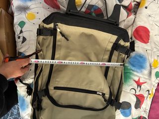 Mochila/Maleta Verde y Negra