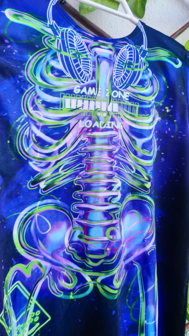 Disfraz esqueleto niño Halloween talla 110/116