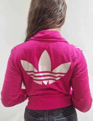 Chaqueta Adidas Rosa Talla S