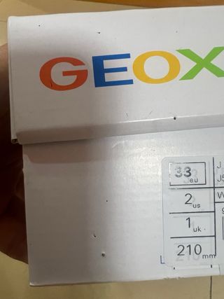 Zapatillas Geox niña rosa y blanco