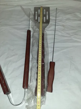 Set de utensilios para barbacoa