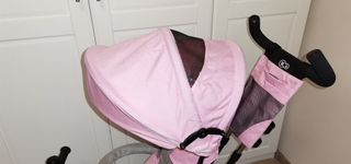 Triciclo niña Kinderkraft rosa.