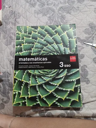 Matemáticas orientadas a ciencias aplicadas
3ESO