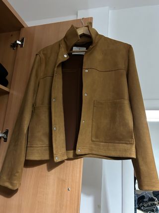 Chaqueta Ante Marrón