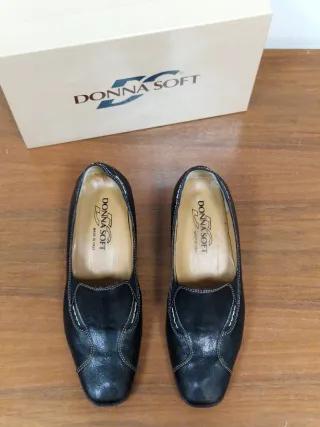 Mocassini in pelle Donna Soft tg 37