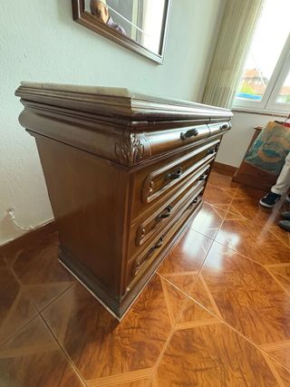 Aparador vintage con piedra marmol