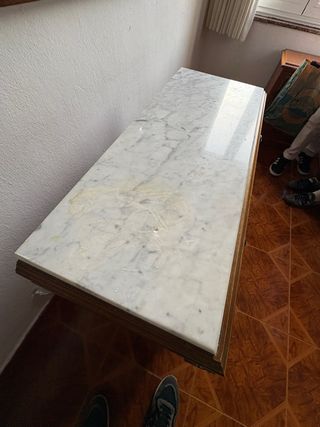 Aparador vintage con piedra marmol