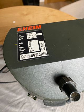Filtro Eheim 2215 para acuario