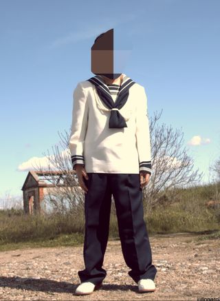 Traje marinero comunión talla 9 años