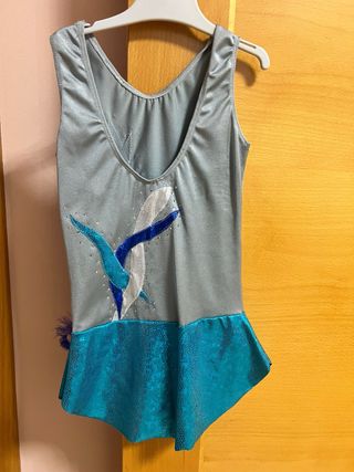 Maillot gimnasia rítmica/ danza/ patinazul y plata