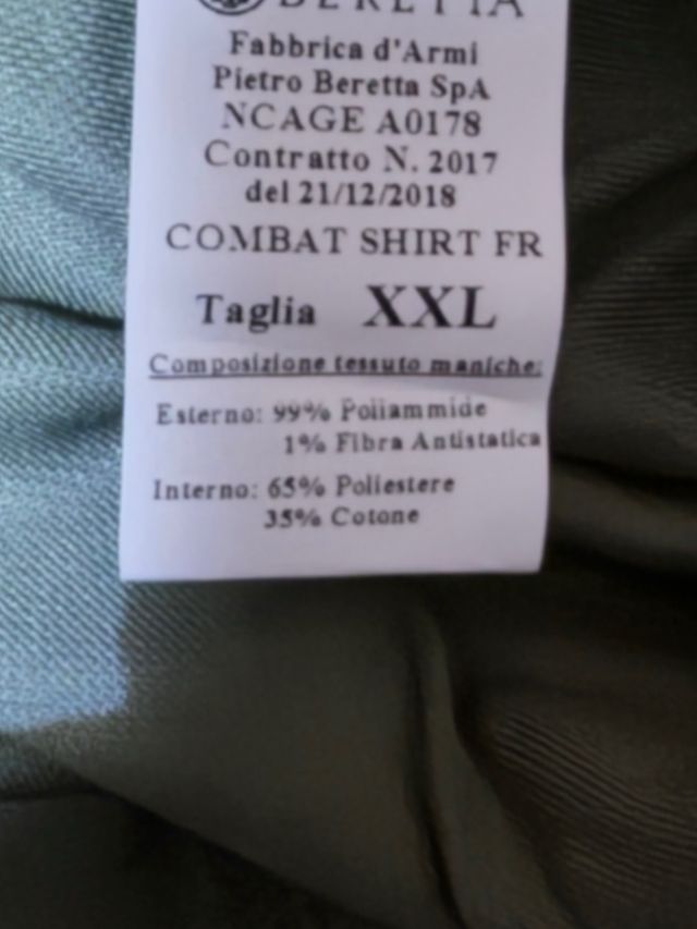 Beretta Combat Shirt Camo