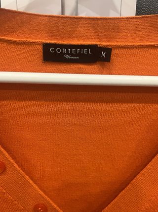 Jersey Cortefiel Naranja Talla M