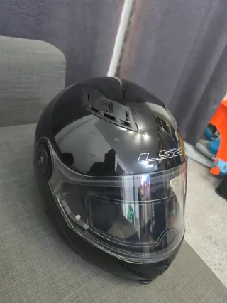 Casco Modular LS2 Talla S Negro