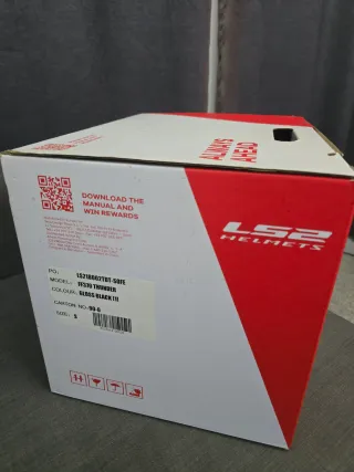 Casco Modular LS2 Talla S Negro