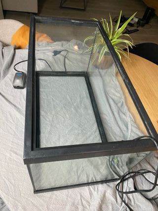 Acuario 60L con accesorios