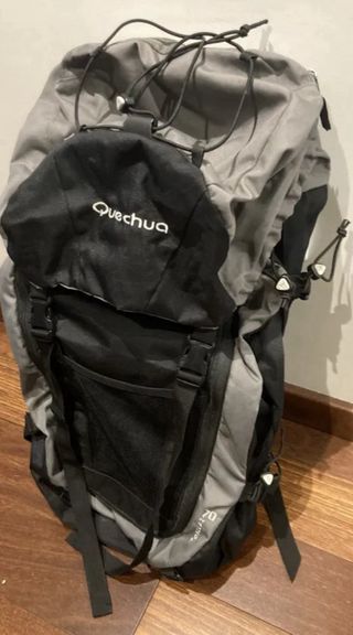 Disponible hasta 13/11  39€ Mochila Quechua 70L
