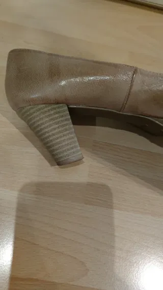 Zapatos tacón piel Lola Rico Talla 36
