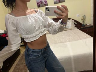 2 Blusas sin tirantes
