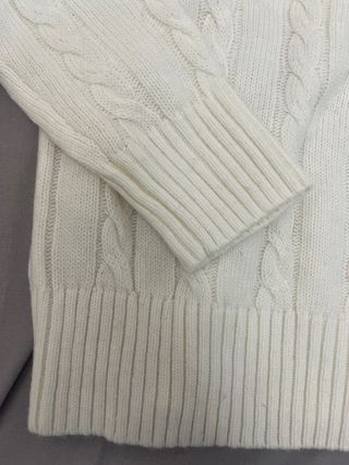 Jersey Polo Ralph Lauren Blanco Trenzado 