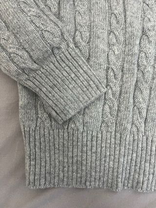 Jersey Polo Ralph Lauren Gris Trenzado