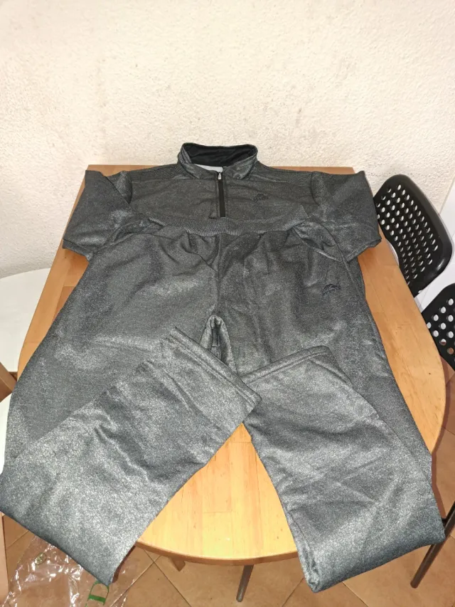 Chándal deportivo gris XXXL
