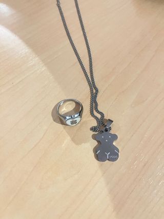 Conjunto Collar y Anillo Tous Oso