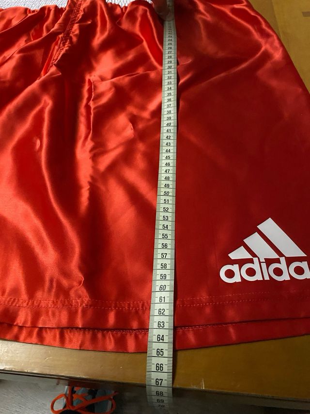 Pantalón Boxeo Adidas Rojo Nuevo