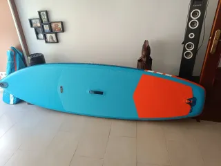 Tabla SUP hinchable azul y naranja