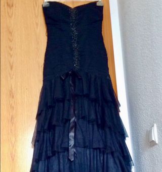 Vestido fiesta negro Bdba