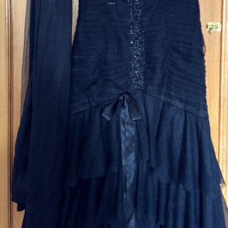 Vestido fiesta negro Bdba