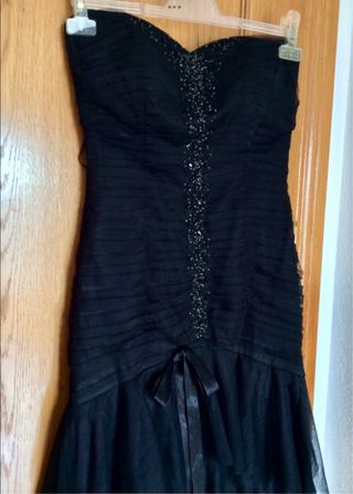 Vestido fiesta negro Bdba