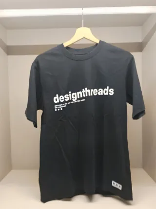 Camiseta designthreads Negra