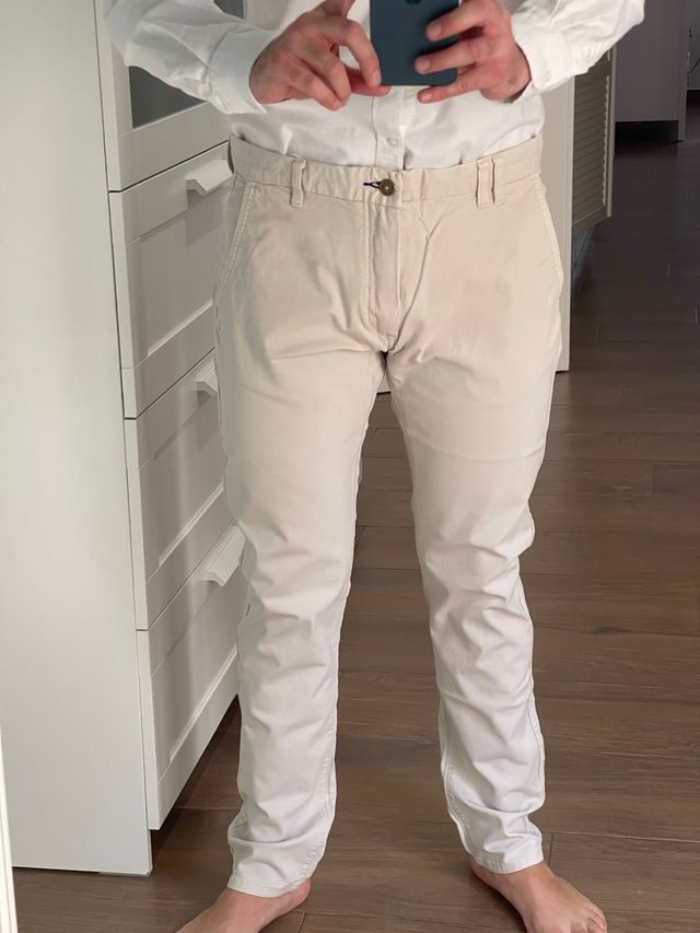Chinos Springfield Talla 44 Beige Hombre