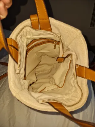 Bolso de mano y mochila mujer