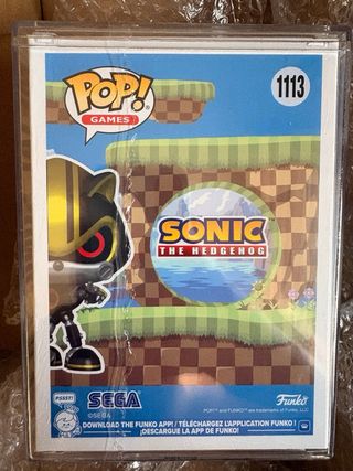Funko Pop Metal Sonic 3.0 #1113 – Edición limitada