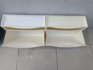 IKEA TRONES scarpiera bianca