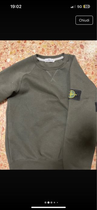 Tuta Stone Island Verde Oliva