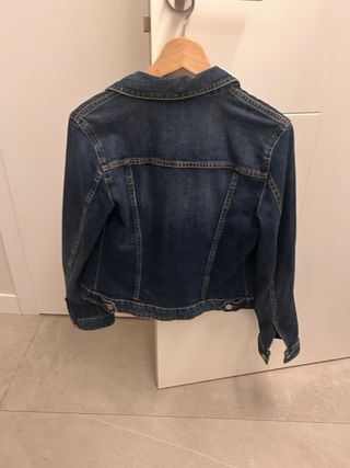 Cazadora Vaquera Zara Azul