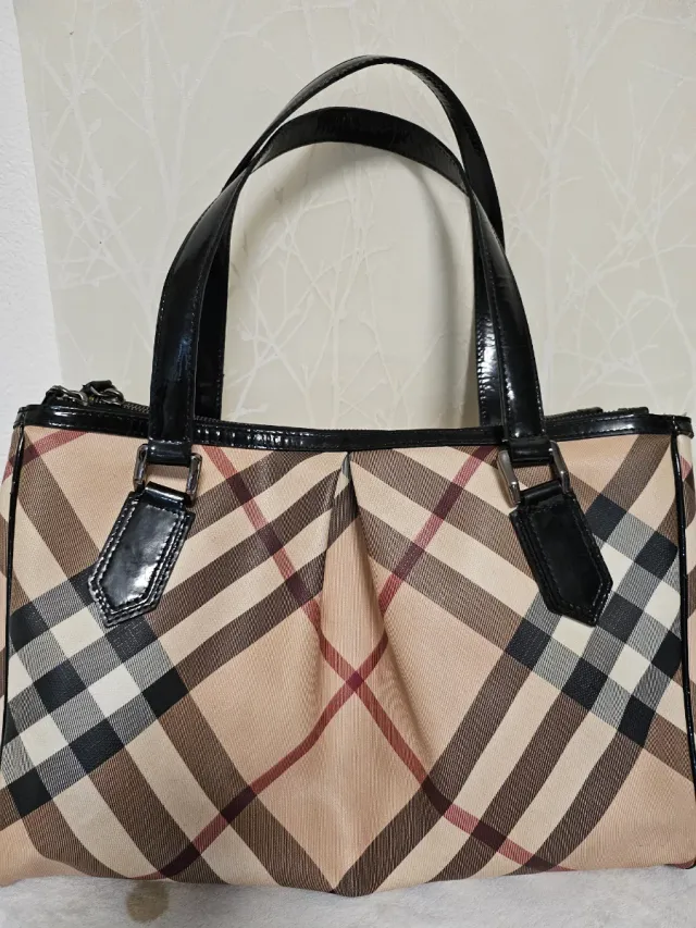 Bolso Burberry Beige y Marrón